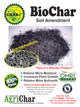 Load image into Gallery viewer, CHAR+ BioChar 100% Organic Soil Amendment (1 L)

