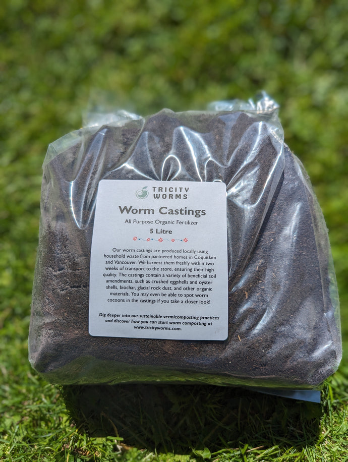 Worm Castings - All Purpose Organic Fertilizer (PICK UP ONLY)