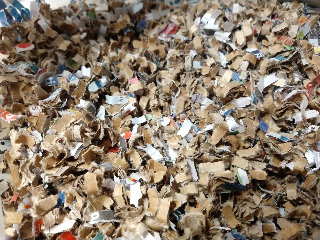 Bedding - Shredded Cardboard/Paper (2 LB)